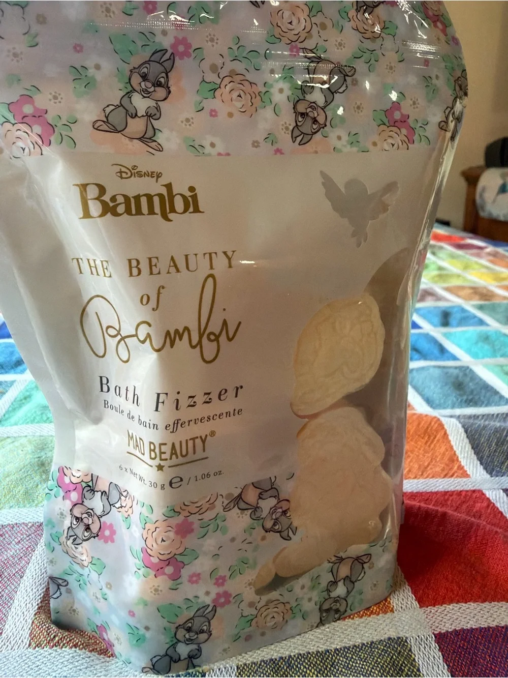 DISNEY BAMBI THE BEAUTY OF BAMBI BATH SIX PIECE SET